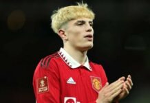 Garnacho chce zostać w Premier League