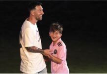 Najstarszy syn Messiego strzelił mnóstwo goli w meczu Interu Miami U-13