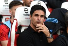 Arteta rozczarowany zarządem Arsenalu i zimowym oknem transferowym