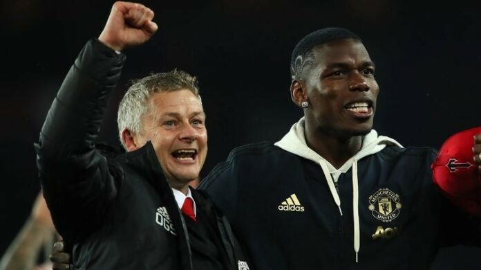Ole Gunnar Solskjær i Paul Pogba
