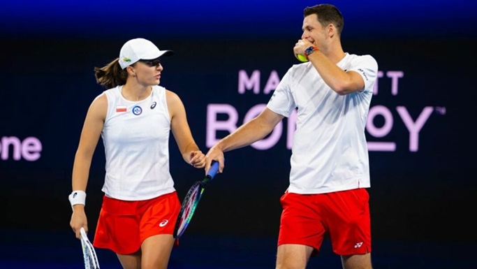 Iga Świątek i Hubert Hurkacz