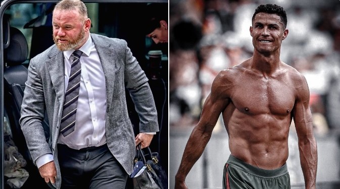 Wayne Rooney i Cristiano Ronaldo