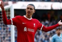 Arne Slot krytykuje Darwina Núñeza. „Nie mogę tego zaakceptować”