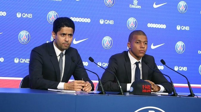 Nasser Al-Khelaïfi i Kylian Mbappe