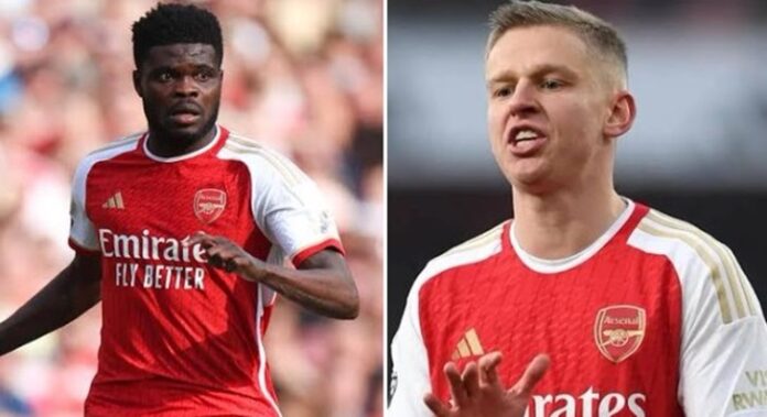 Thomas Partey i Zinchenko