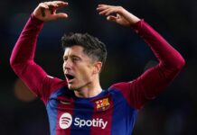 Lewandowski poza składem wyjściowym Barcelony
