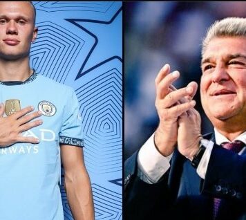 Erling Haaland wyląduje w Barcelonie? Laporta zareagował na te wiadomości