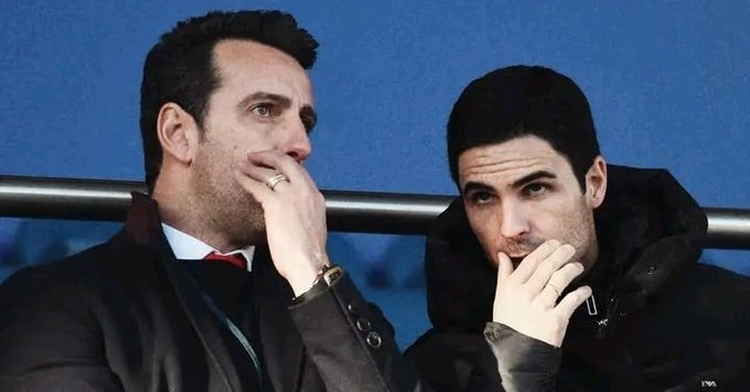 Edu Gaspar i Mikel Arteta