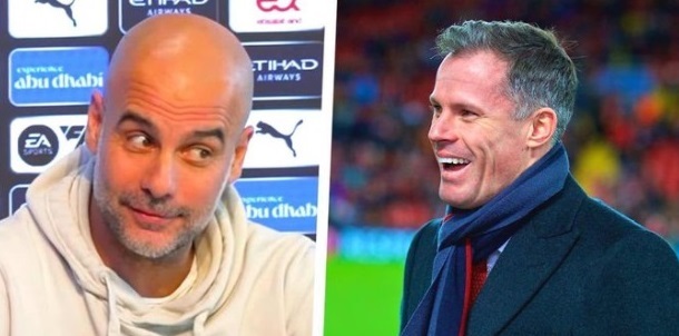 Pep Guardiola i Jamie Carragher