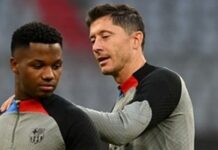 Tak Lewandowski zachował się wobec kolegi z Barcy. Głośno o Polaku