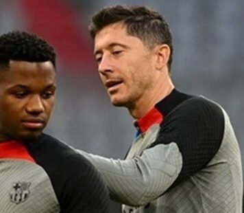 Tak Lewandowski zachował się wobec kolegi z Barcy. Głośno o Polaku