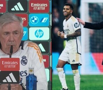 Ancelotti mówi o Rodrygo i wyjaśnia, dlaczego nie zagrał przeciwko Barcelonie