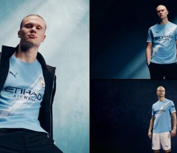 W odświeżonym stylu. Erling Haaland pozuje w nowym stroju Manchesteru City