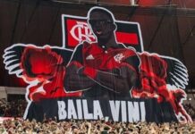 Kibice Flamengo w oszałamiający sposób promują film o Viniciusie