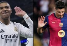 Tabela najlepszych strzelców La Ligi: Mbappé ucieka Lewandowskiemu