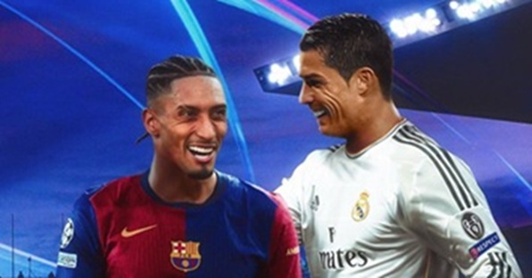Raphinha i Cristiano Ronaldo