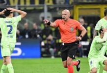 Flick niezadowolony z postawy sędziego Szymona Marciniaka w starciu z Interem