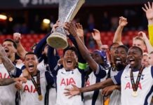 Son Heung-min emocjonalnie reaguje na triumf Tottenhamu w Lidze Europy