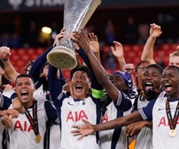 Son Heung-min emocjonalnie reaguje na triumf Tottenhamu w Lidze Europy