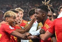 Dziewięć goli i awans Hiszpanii do finału