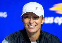 Iga Świątek skupiona przed pojedynkiem z Danielle Collins