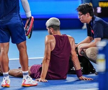 Dlaczego przerwano mecz Carlosa Alcaraza na turnieju w Tokio?