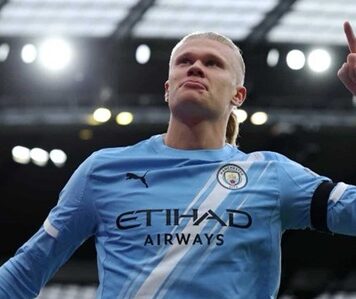 Norweska maszyna do zdobywania bramek w akcji