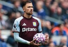 Matty Cash z golem w Premier League