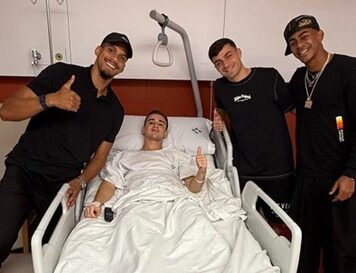 Yamal i Pedri odwiedzają kolegę w szpitalu