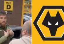 Bramkarz Wolverhampton wdał się w gorącą kłótnię z wściekłym kibicem na ulicy