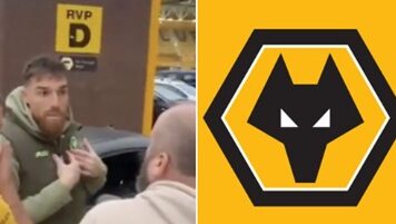 Bramkarz Wolverhampton wdał się w gorącą kłótnię z wściekłym kibicem na ulicy