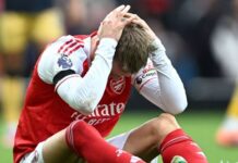 Zawodnik Arsenalu wypada z gry na dłuższy czas