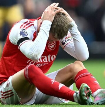 Zawodnik Arsenalu wypada z gry na dłuższy czas