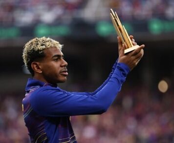 Yamal na tej samej liście co Messi i Ronaldo