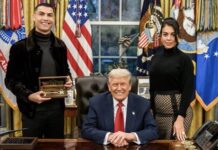 Sensacyjne spotkanie z Ronaldo w białym domu